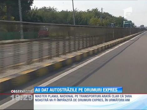 Şoferii români au aşteptat autostrăzi, dar au primit drumuri expres
