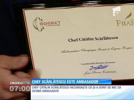 Francezii au fost cuceriţi de mâncarea lui Chef Scărlătescu