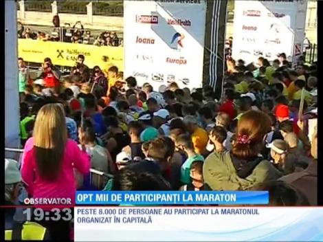 Opt mii de persoane din 50 de ţări la Maratonul Internaţional Bucureşti