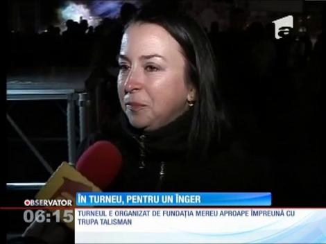 În acest weekend îngerii lui Mihăiţă s-au oprit în Piaţa Sfatului din Braşov