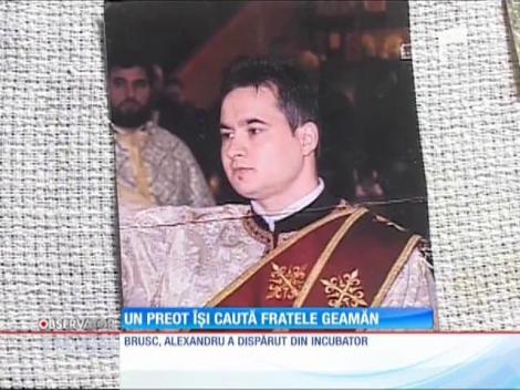Un preot îşi caută fratele geamăn răpit în urmă cu 30 de ani