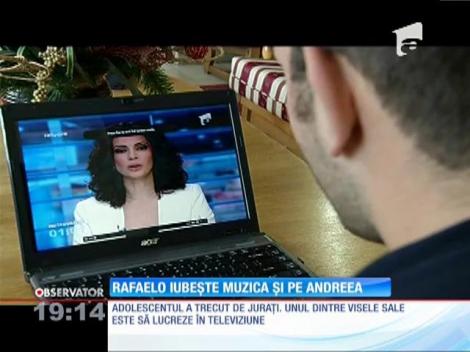 Rafaelo Varga iubește muzica si pe Andreea Berecleanu