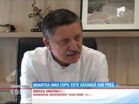 La o lună de la moartea unui copil, medicii îşi pasează vina de la unii la alţii