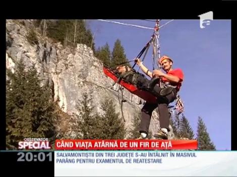 Special! Salvamontiștii, examen de reatestare în Parâng