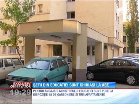 Șefii din Educaţie sunt chiriași la ASE