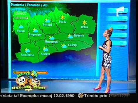 Vremea cu Flavia Mihăşan: "Luna octombrie ne răsfaţă cu raze de soare timide, însă pe crestele montane vor cădea precipitaţii mixte!"