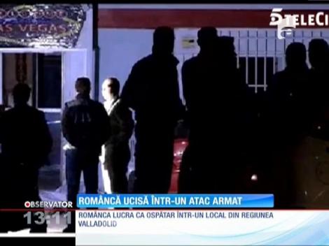 Româncă ucisă într-un atac armat, în Spania