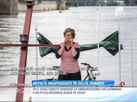 Artiste naufragiate în Delta Dunării