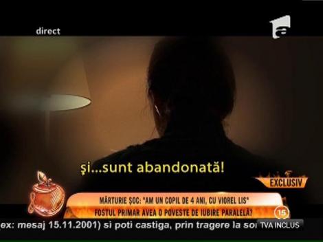 Mărturie șoc: ”Am un copil de 4 ani cu Viorel Lis”