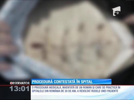 Procedură medicală contestată în spital