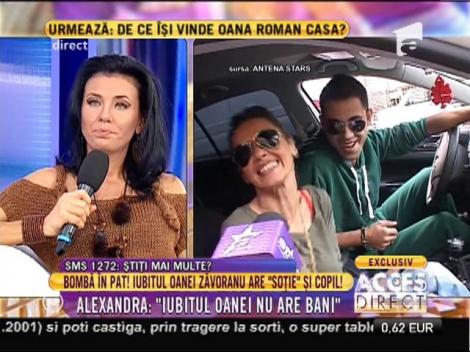 Alexandra Oncescu: ”Iubitul Oanei Zăvoranu este violent”