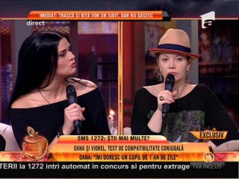 Oana Lis: ”Este o minune că am un copil cu Viorel”