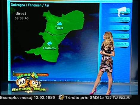 Vremea cu Flavia Mihăşan: Norii şi ploile nu ne dau pace! În toate regiunile, timpul va fi mohorât!