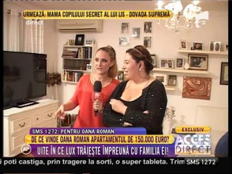 Oana Roman își vinde apartamentul: ”Vreau să mă mut la casă”