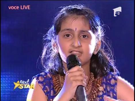 La 10 ani, Aditi Yier calcă pe urmele lui Mariah Carey! Interpretare senzaţională a micuţei venite din India