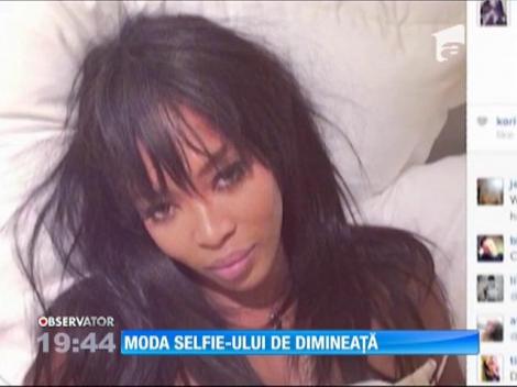 Moda selfie-ului de dimineață