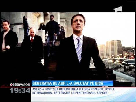 Gică Popescu, surpriză de ziua lui, de la foștii colegi din ”Generația de aur”