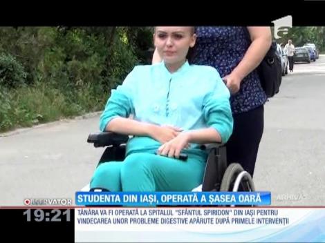 Studenta nenorocită de medic din cauza unei sarcini extrauterine, la a 6-a operație!