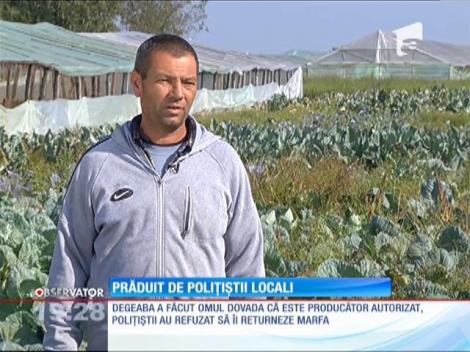 Producător de legume, prăduit de polițiștii locali din Sectorul 2