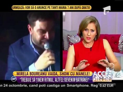 Mirela Boureanu Vaida, show cu manele