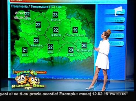 Vremea cu Flavia Mihăşan 09/10/2014