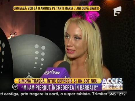 Simona Traşcă, între depresie și un soț nou