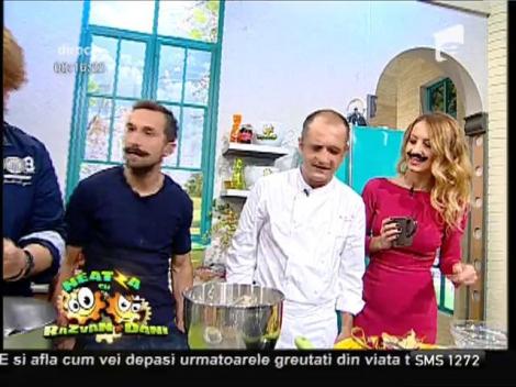 Invitat special la Neatza! Chef Charles Soussin a gătit Savarină "Baba"