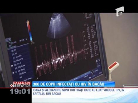 300 de copii infectaţi cu HIV în Bacău