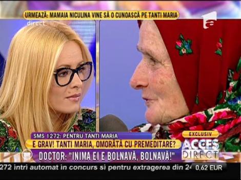 Tanti Maria: ”Dacă aveam 1000 de euro făceam nuntă cu un moșneag, nu îi dam mită!”