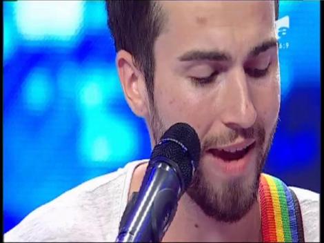 Maroon 5 - "Sunday Morning". Vezi aici cum cântă Florin Şchiopu la X Factor!