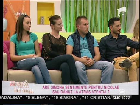 Nicolae, gelos pe relația de prietenie dintre Dănuț și Simona