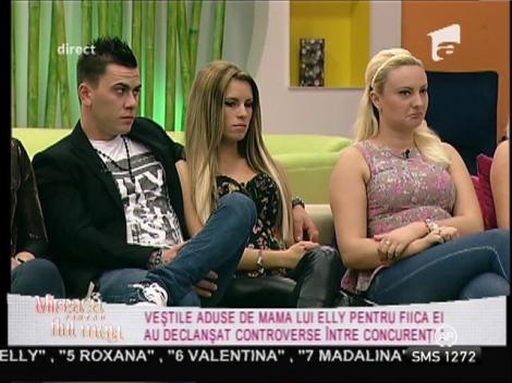 Vizita mamei lui Elly a declanșat controverse între concurenți