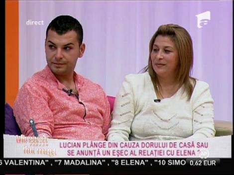 Lucian, cu ochii în lacrimi: ”Vreau să plec acasă!”