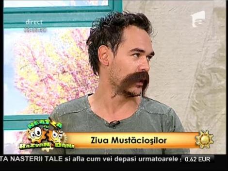 Aşa cevaaa...Rar ai ocazia să vezi! Ziua Mustăcioşilor, sărbătorită cu fast! Cum s-au deghizat matinalii!