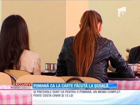 Pomană că la carte făcută la şcoală