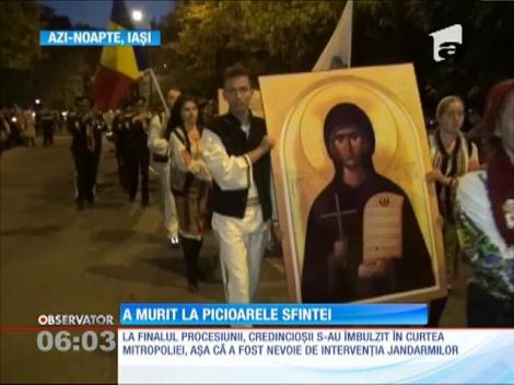 O femeie de 61 de ani a murit în timpul pelerinajului de la Iaşi