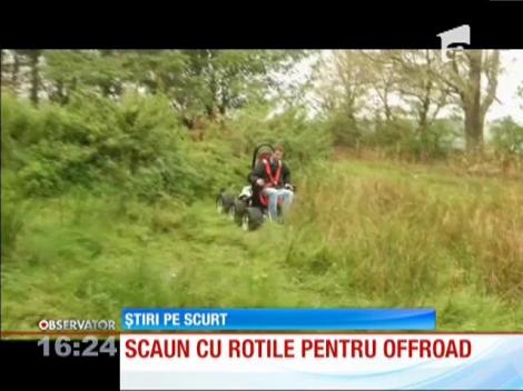 Scaun cu rotile pentru offroad