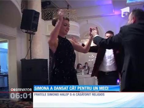 UPDATE / Simona Halep a dansat la nunta fratelui ei, cât pentru un meci de tenis