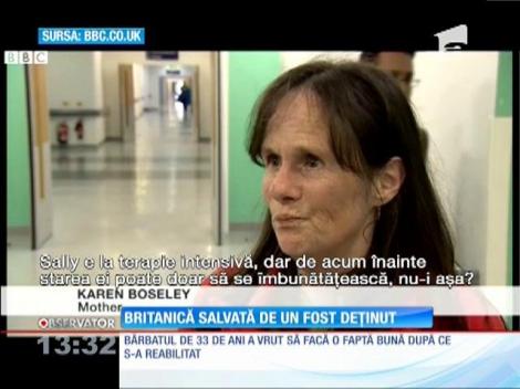 Britanică salvată de un fost deţinut