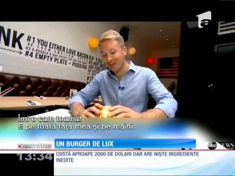 Glamburger, cel mai scump burger din lume!