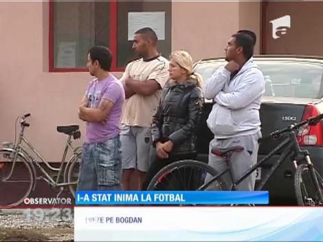 Tânăr mort pe terenul de fotbal