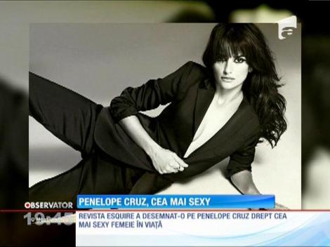 Cea mai sexy femeie din lume este actriţa spaniolă Penelope Cruz