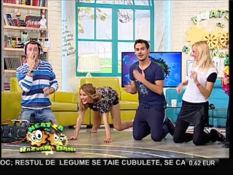 Echipa de la Neatza, salsa în genunchi!