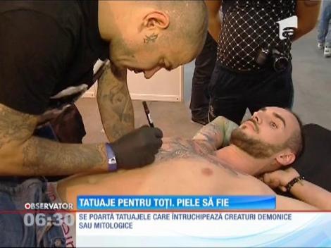 UPDATE / Cei mai căutaţi artişti de tatuaje din lume s-au reunit la Bucureşti