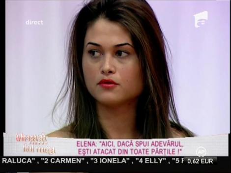 Elena, cu ochii în lacrimi: ”Dau impresia să sunt dură și sunt etichetată greșit”