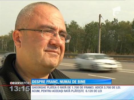 Ofiţerii de credit nu mai oferă împrumuturi în franci elveţieni