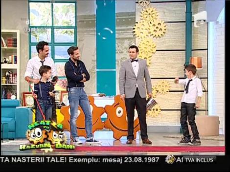 Gata, lupta a luat sfârşit! Răzvan şi Dani şi-au găsit SOSIILE! Uite cine sunt prichindeii care au câştigat admiraţia matinalilor!