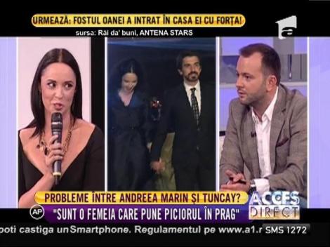 Discuţii aprinse în cuplul Andreea Marin şi Tuncay
