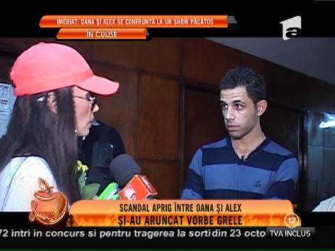 Scandal aprig între Oana şi Alex