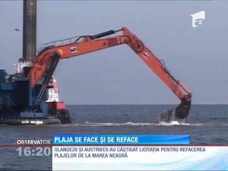 Litoralul românesc a intrat în reabilitare